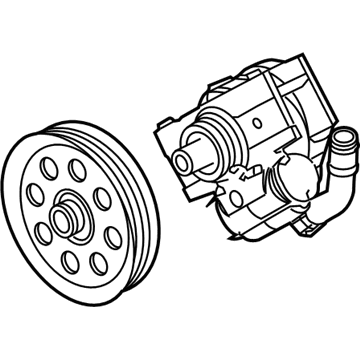 2017 Ford F-550 Super Duty Power Steering Pump - HC3Z-3A674-F