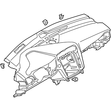 Ford HS7Z-5404320-GE PANEL - INSTRUMENT