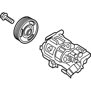 2020 Ford EcoSport A/C Compressor - H1BZ-19703-G