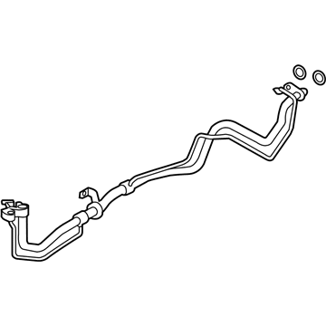 2016 Lincoln MKX A/C Hose - F2GZ-19A834-AA