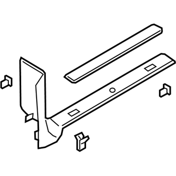 Ford KL1Z-7813209-BA PLATE - DOOR SCUFF