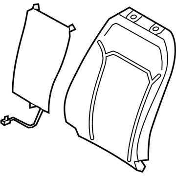 Ford FS7Z-5464810-D Front Seat Heating Pad Assembly