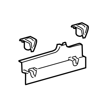 Ford EK4Z-61311A58-BC TRIM - "D" PILLAR