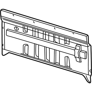 Ford 5C3Z-2840374-BAA Trim Assy - Back Panel