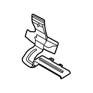 Ford LJ6Z-19B680-M DUCT - AIR VENT