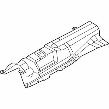 Ford Maverick Exhaust Heat Shield - NZ6Z-6011434-B