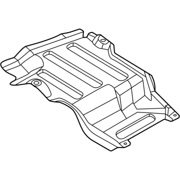 2022 Ford Maverick Exhaust Heat Shield - NZ6Z-60114B06-B