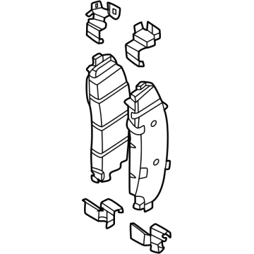 2024 Ford F-350 Super Duty Brake Pads - PC3Z-2200-B