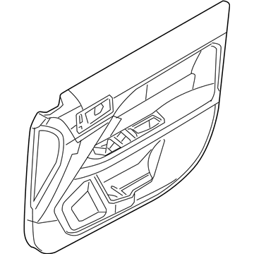 Ford AN7Z-5423943-AD Panel Assembly - Door Trim