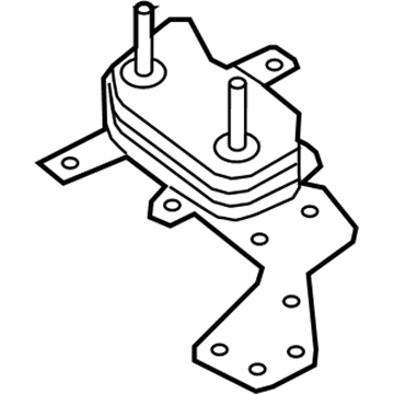 2017 Lincoln MKX Oil Cooler - G2GZ-7A095-A