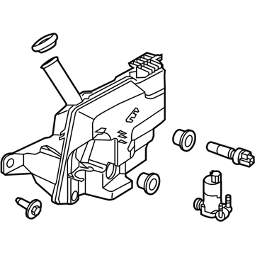 Ford BV6Z-17618-A Reservoir - Windshield Washer