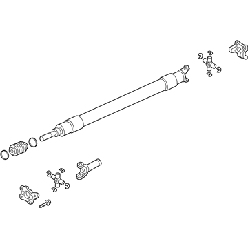 2021 Ford F-250 Super Duty Drive Shaft - HC3Z-4602-S