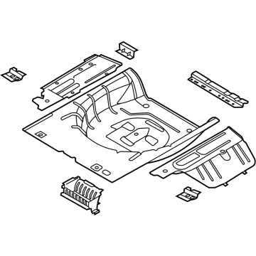 Ford Mustang Floor Pan - FR3Z-6311215-A