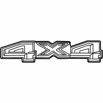 2023 Ford F-250 Super Duty Emblem - ML3Z-9925622-AC