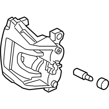 2022 Ford Edge Brake Caliper - M2GZ-2B120-B