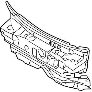 Ford L1MZ-7801588-D INSULATOR - DASH PANEL