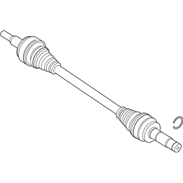 Ford L1MZ-4K139-D SHAFT ASY - REAR AXLE