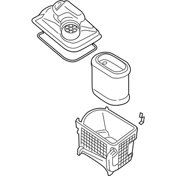 Ford HC3Z-9600-A Cleaner Assembly - Air