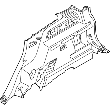 Ford M1PZ-7831012-CA TRIM ASY - QUARTER