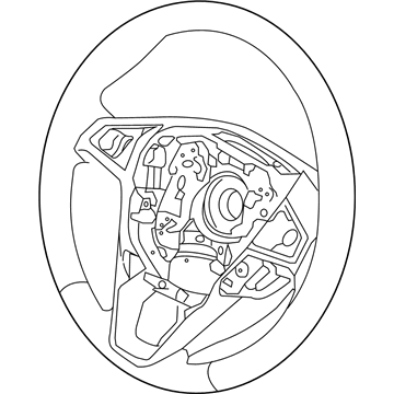 Ford G2GZ-3600-AY Steering Wheel Assembly