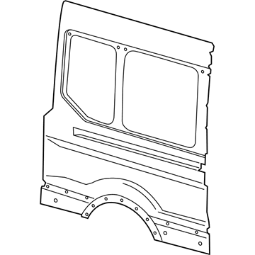 Ford KK3Z-61279D46-A PANEL - BODY SIDE - REAR