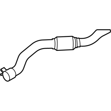 2023 Ford Police Interceptor Utility Exhaust Pipe - N1MZ-5G203-C