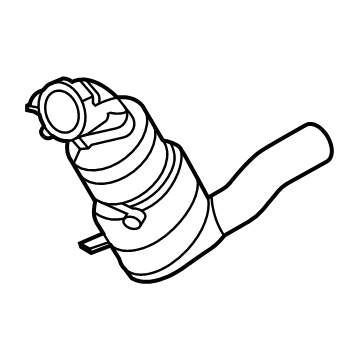 2022 Ford Explorer Catalytic Converter - M1MZ-5E213-Y