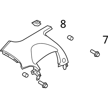 Ford BA1Z-78044F58-CD Cover