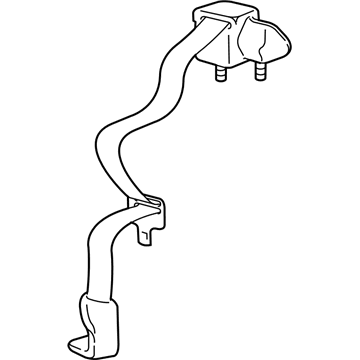 Ford 4W1Z-54600A38-AAD Belt And Buckle Assembly