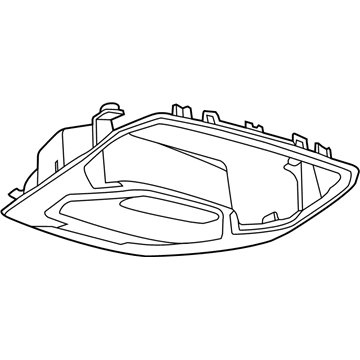 Ford FJ5Z-78519A70-AC CONSOLE ASY - OVERHEAD