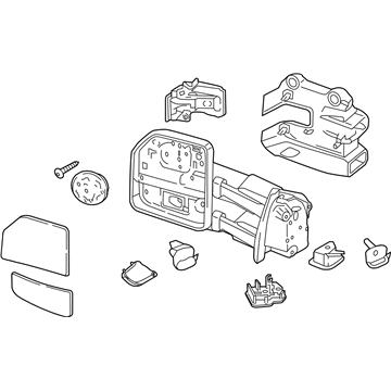 2020 Ford F-250 Super Duty Car Mirror - HC3Z-17683-GB