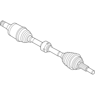 Ford NL3Z-3A428-B SHAFT - FRONT AXLE