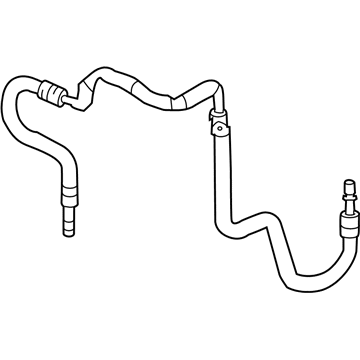 Ford 7T4Z-7B028-C Tube - Oil Cooler