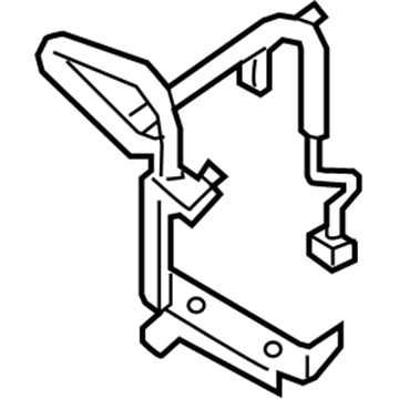 2018 Ford F-550 Super Duty Hydraulic Hose - HC3Z-2078-F