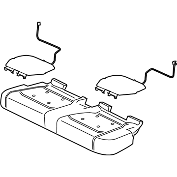 Ford FL3Z-16632A22-J Seat Cushion Pad