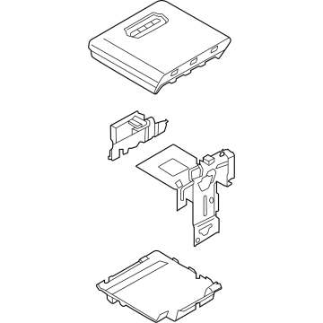 Ford ML3Z-1506024-AJ ARMREST ASY - CONSOLE