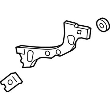 Ford F1EZ-17D943-E Bracket - Bumper Mounting