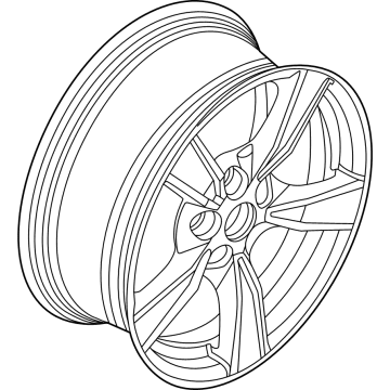 Ford NR3Z-1007-E WHEEL ASY