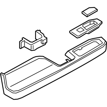 Ford JL7Z-7827541-AF ARMREST ASY