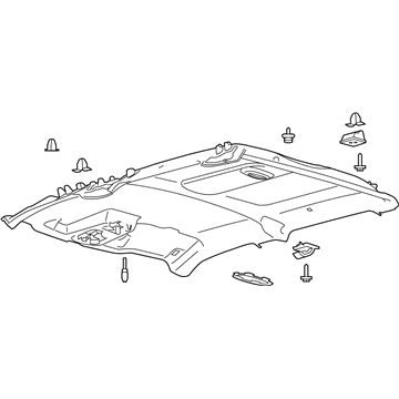 Ford LC3Z-2651944-BC HEADLINING - ROOF