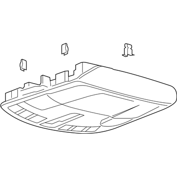 Ford EJ7Z-78519A70-AA Console Assembly - Overhead