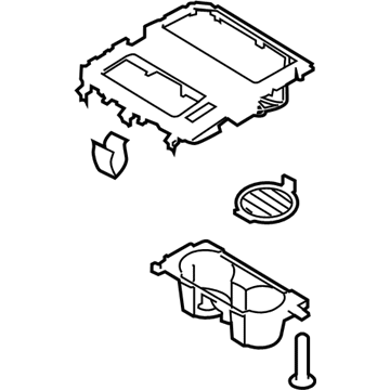 Ford JL3Z-1504567-FB PANEL - CONSOLE