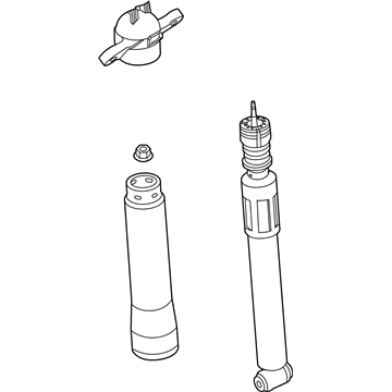 Ford Shock Absorber - LX6Z-18125-BK