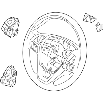 Ford Steering Wheel - FB5Z-3600-AA