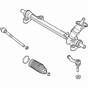 Ford Mustang Mach-E Steering Gear Box - LJ9Z-3504-A