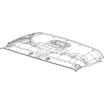 Ford LC2Z-1551940-DB PANEL ASY - ROOF TRIM - FRONT