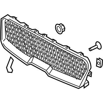 2020 Lincoln Continental Grille - GD9Z-8200-CA