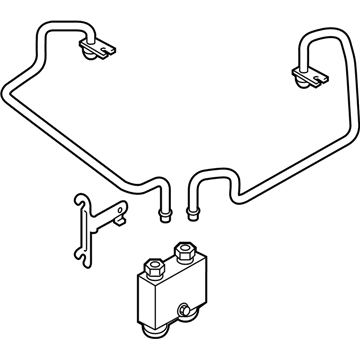 Lincoln MKT Automatic Transmission Oil Cooler Line - AG1Z-7R081-B