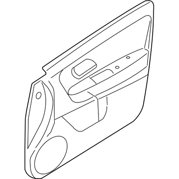 Ford 5E6Z-7823943-AAA Panel Assembly - Door Trim