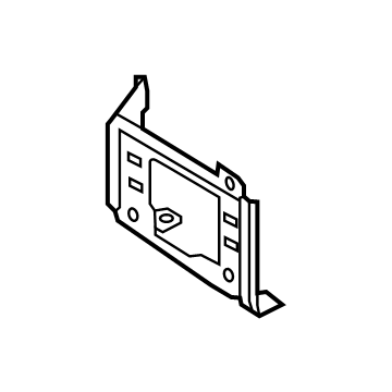 Ford LC3Z-17B985-A PLATE - BUMPER MOUNTING